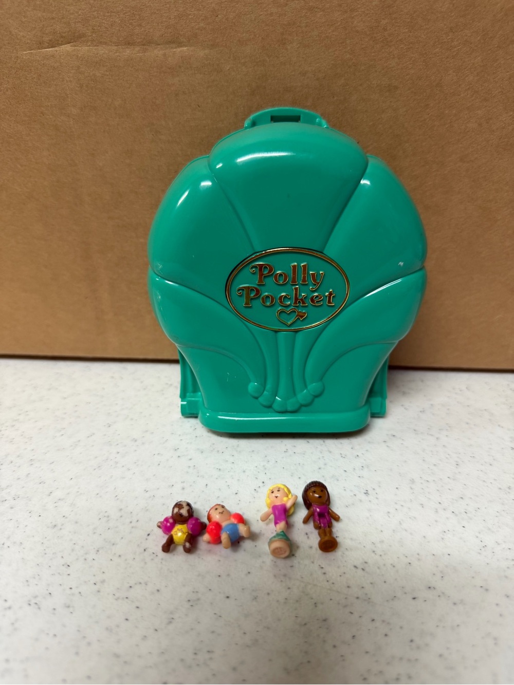 Polly Pocket Waterworld SPLASH N’ SLIDE Playset 1995 Vintage Bluebird COMPLETE